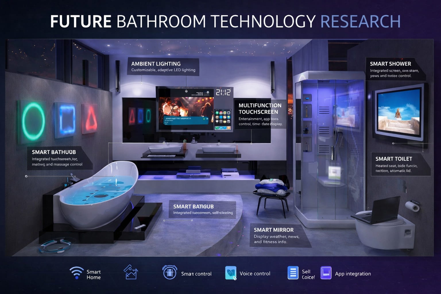 Future bathroom technology research