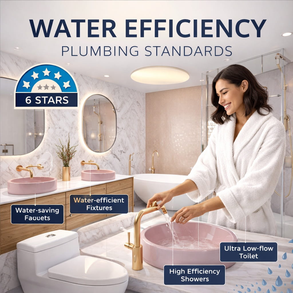 Water efficiency plumbing standards