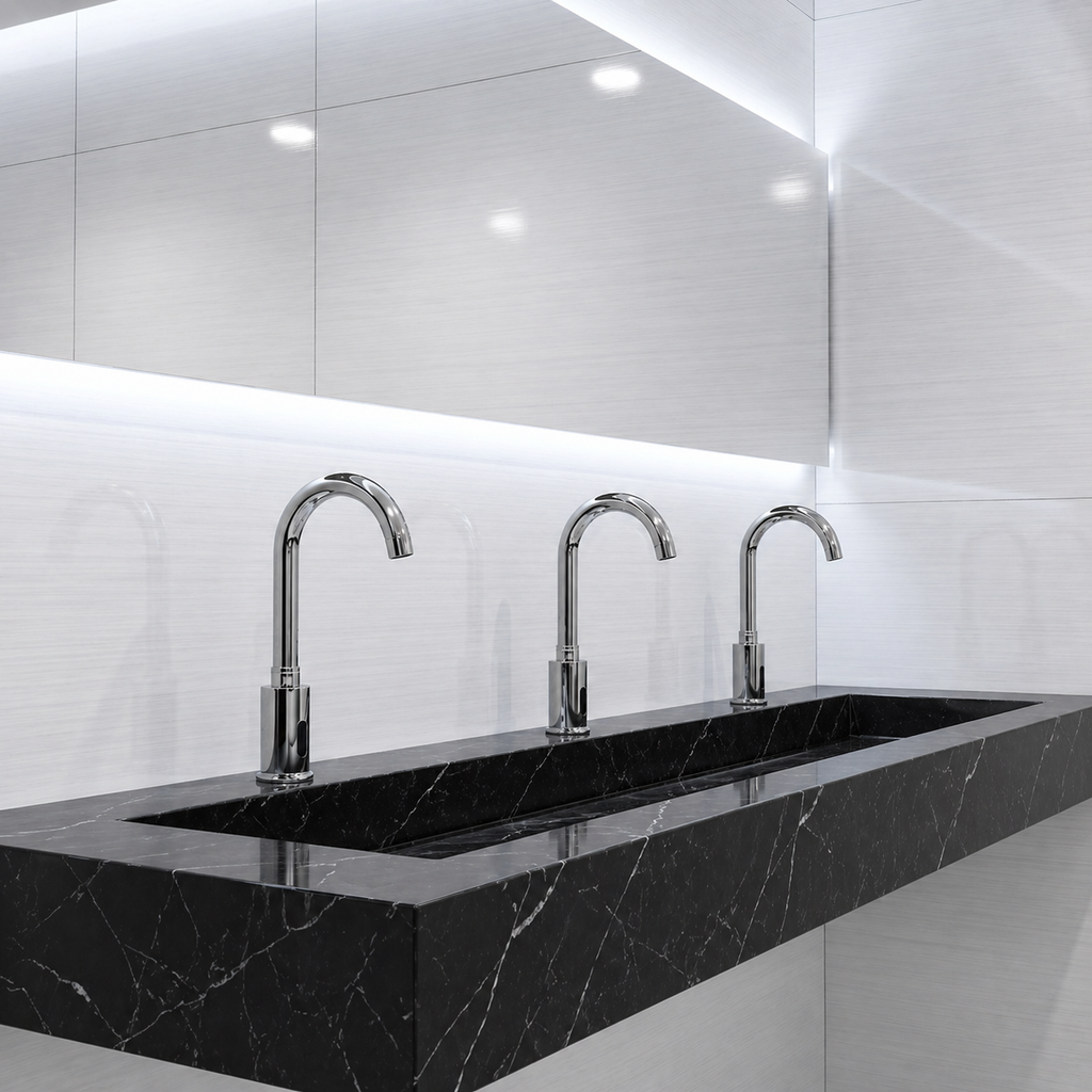 Automatic commercial touchless sensor faucet product image